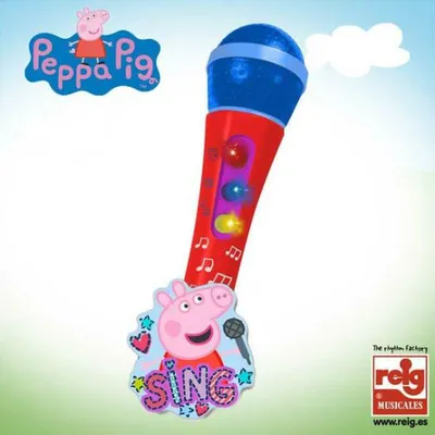 Obrázek produktu pro Reig Musicales Pánské se zesilovačem a mikrofonem Peppa Rhythms Vícebarevné Vícebarevné Jedna velikost