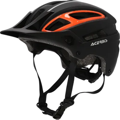 Produktbild von Acerbis Doublep MTB Helm, schwarz/orange, L/XL (58-62)