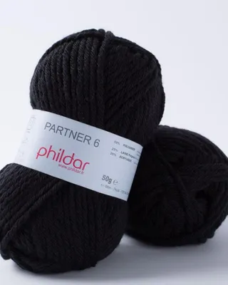 Productafbeelding van Garn Phildar Partner Schwarz