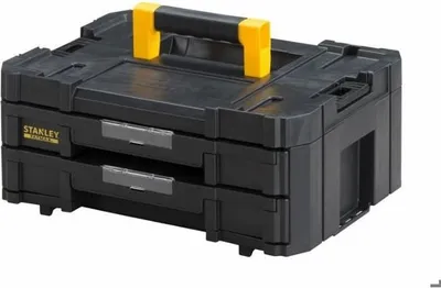 Immagine prodotto di Cassetta degli attrezzi STANLEY FATMAX PRO-STACK, 2 cassetti, 8 L, FMST1-71969, sistema di stoccaggio modulare