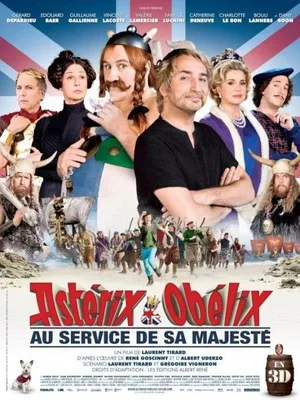 Zdjęcie produktu dla Asterix – 2012 – Depardieu – 116 x 158 cm – Oryginalny plakat filmowy