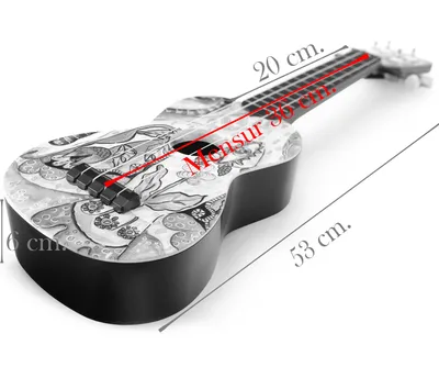 Immagine prodotto di Splendido ukulele soprano LILYA con lunghezza della scala di 36 cm.