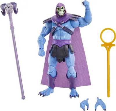 Productafbeelding van Masters of the Universe Masterverse Skeletor, 18 cm grote actiefiguur, geschikt voor alle MOTU-verzamelaars, speelfiguur