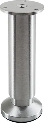 Zdjęcie produktu dla Noga meblowa Alpha 150 mm ze szczotkowanego aluminium