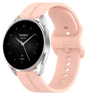 Obrázok produktu pre Pre Xiaomi Watch 2 Pro Vysokokvalitný silikónový remienok Pink Watch Náhradný pás na ruku