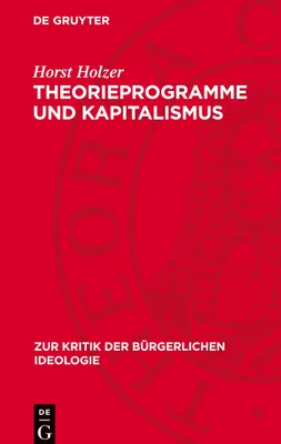 Produktbild von Theorieprogramme und Kapitalismus