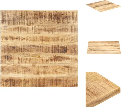 Obrázek produktu pro vidaXL Stolová deska z masivního dřeva mango 25-27 mm 70x70 cm - Stolové desky