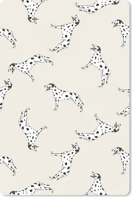 Produktbild von MuchoWow® Mauspad Mousepad Hund - Dalmatiner - Pastell - Junge - Design 40x60 cm - Mousepads - Maus Mat - Pad - Mausunterlage - Schreibtisch Accesoire