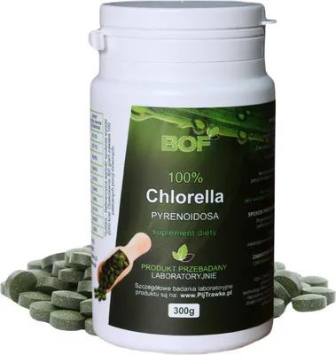 Produktbild von Chlorella Pyrenoidosa Tabletten BOF 300 g Nahrungsergänzungsmittel