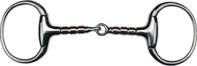 Produktbild von FEELING Olivenkopfgebiß mit Kupferrollen, Größe:Mundstück 125 mm Mundstückstärke 13 mm