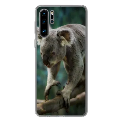 Produktbild von MuchoWow® Handyhülle Schutzhülle Hülle für Huawei P30 Pro Koala - Baum - Klettern - Kinder - Jungen - Mädchen Silikon Softcase Handy Hülle - Schutzdeckel