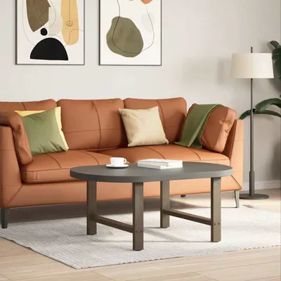 Immagine prodotto di Gambe per Tavolino da Caffè in Acciaio Naturale 2 pz 70x(42-43) cm Acciaio