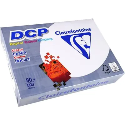 Produktbild von Clairefontaine DCP Kopierpapier - DIN A4 -  80 g/m² - 500 Blatt