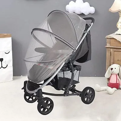 Productafbeelding van Famanu muggennet voor baby's - muggenwerend net voor kinderwagens