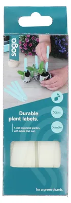 Produktbild von Langlebige Stecketiketten 12,5 cm (50 Stück) | Pflanzenetiketten von Sogo