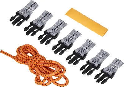 Produktbild von Jobe Tail With 133cm Bungee Cord Schnalle Orange Orange One Size