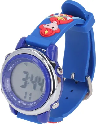 Zdjęcie produktu dla Dziecięcy zegarek LCD Outdoor Wodoodporny z podświetleniem LED i alarmem Stoper Wielofunkcyjny cyfrowy zegarek sportowy dla dzieci