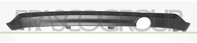 Produktbild von PRASCO Heckdiffusor CI3241851 Hinten für CITROËN C3 II (SC)