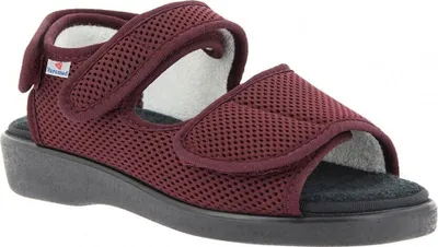 Produktbild von Verbandschuhe Uni Varomed Mesh Genf Bordeaux Größe 36