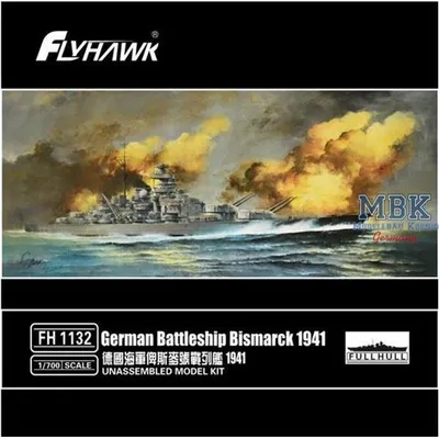 Produktbild von FLYHAWK FH1132 German Battleship Bismarck 1941