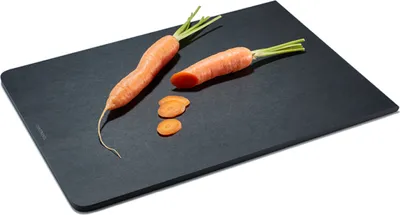 Produktbild von Continenta Schneidebrett Duracore, Küchenbrett, Servierbrett, Holzpapierfaser, Schwarz, 29.5 x 20 cm, 5311