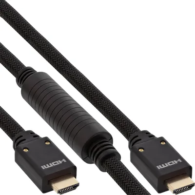 Produktbild von InLine® HDMI Aktiv-Kabel, HDMI-High Speed mit Ethernet, 4K2K, ST/ST, 20m