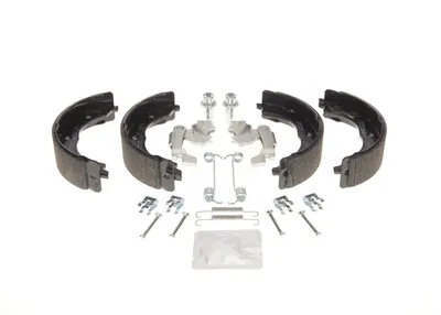 Produktbild von BOSCH Bremsen Set Bremsbackensatz Hinten passend für PEUGEOT BOXER Kasten 0 204 113 821