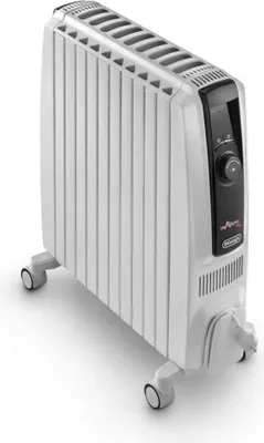 Produktbild von De’Longhi TRDX41025E, Öl-Heizlüfter, Öl, 24 h, Drinnen, Flur, Weiß