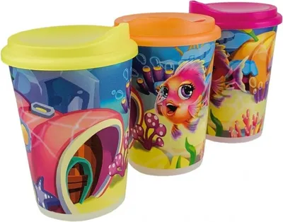 Obrázek produktu pro Kelímek S Pítkem Dětské Motivy 250Ml