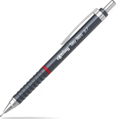 Zdjęcie produktu dla Ołówek automatyczny Rotring TIKKY RETRO GREY 0,7 mm