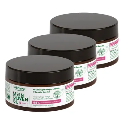 Produktbild von Alkmene Olivenöl Intensiv Creme 3er Pack