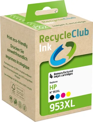Produktbild von RecycleClub Kompatible Patrone für HP 953 XL Multipack K10452RC