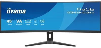 Immagine prodotto di Iiyama 113Cm (44.5") Xcb4594Dqsu-B1 32:9 2Xhdmi+Dp+2Xusb-C