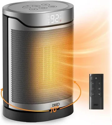 Produktbild von Dreo Heater 318 Heizlüfter elektrisch, Energiesparend, 3 Warmwindstufen, 1500 W