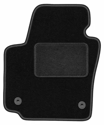 Produktbild von Fahrermatte Velours für Seat Altea 08.2008-2015 (Minivan) – 1-tlg, Schwarz, passgenau – Wielganizator LUX