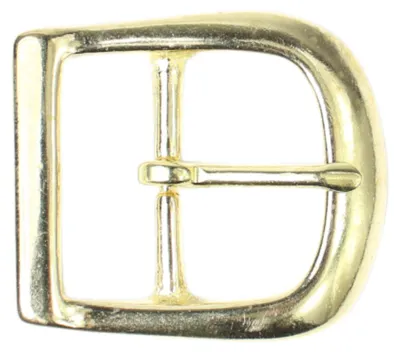 Produktbild von FRONHOFER Gürtelschnalle, massiv Messing, zeitlose Gürtelschnalle 3 cm
