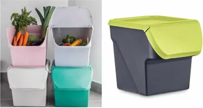Zdjęcie produktu dla pojemnik na warzywa i owoce VEGBOX ECO 23x31xh25cm