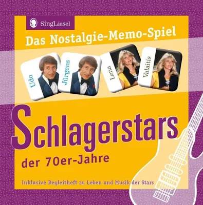 Immagine prodotto di Le star della musica popolare degli anni '70 (gioco)