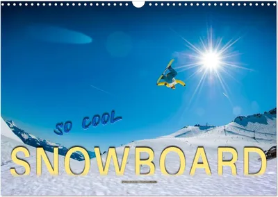 Produktbild von Snowboard - so cool (Wandkalender 2025 DIN A3 quer), CALVENDO Monatskalender
