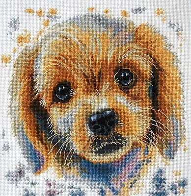 Produktbild von Oven Kreuzstichset "Lusy", Zählmuster, 25x25cm