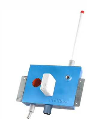 Image de Profibox Pour lave-linge, construction sèche, pour HL400/405, tuyau par le haut, DN20, Mepla, 1 pièce.