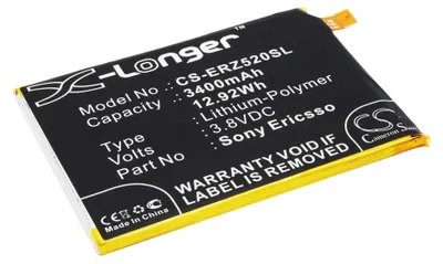 Zdjęcie produktu dla TECHTEK Bateria kompatybilny z [Sony] E6853, E6883, Xperia Z5 Premium, Xperia Z5 Premium Dual zastępuje 1296-2635, kompatybilny z LIS1605ERPC