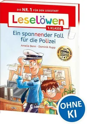 Produktbild von Leselöwen 1. Klasse - Ein spannender Fall für die Polizei