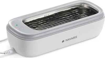 Produktbild von Navaris Ultraschall Reinigungsgerät - Ultraschallreinigungsgerät Brille - Brillenreinigungsgerät - Ultraschallgerät zur Reinigung von Schmuck und