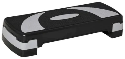 Immagine prodotto di Step aerobico – pedana fitness regolabile | Colore: nero e grigio | Dimensioni: 31x80x20 cm
