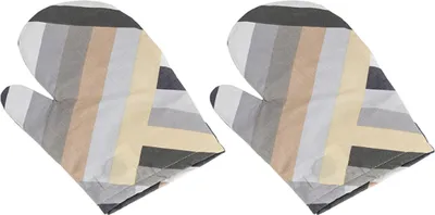 Immagine prodotto di Asciugamano da cucina - 2 pezzi - 28x18 cm - Grigio,Beige