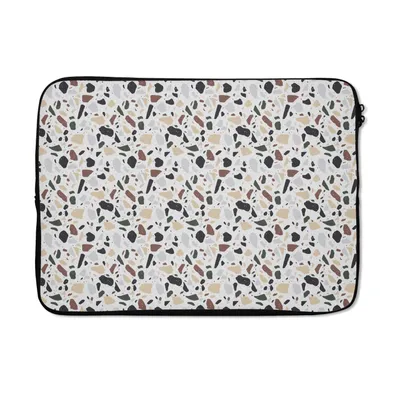Produktbild von MuchoWow® Laptop Hülle 13 Zoll Textur - Terazzo - Muster Laptoptasche - Laptophülle - Sleeve - Rundumschutz