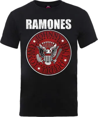 Obrázok produktu pre Ramones Red Fill Seal Black L Tričko