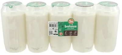 Produktbild von Grablicht Öllicht Nr. 7 weiss ohne Deckel 5er