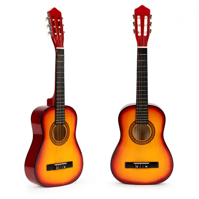Produktbild von Kindergitarre, groß, klassisch, Holz, 6 Saiten, ECOTOYS